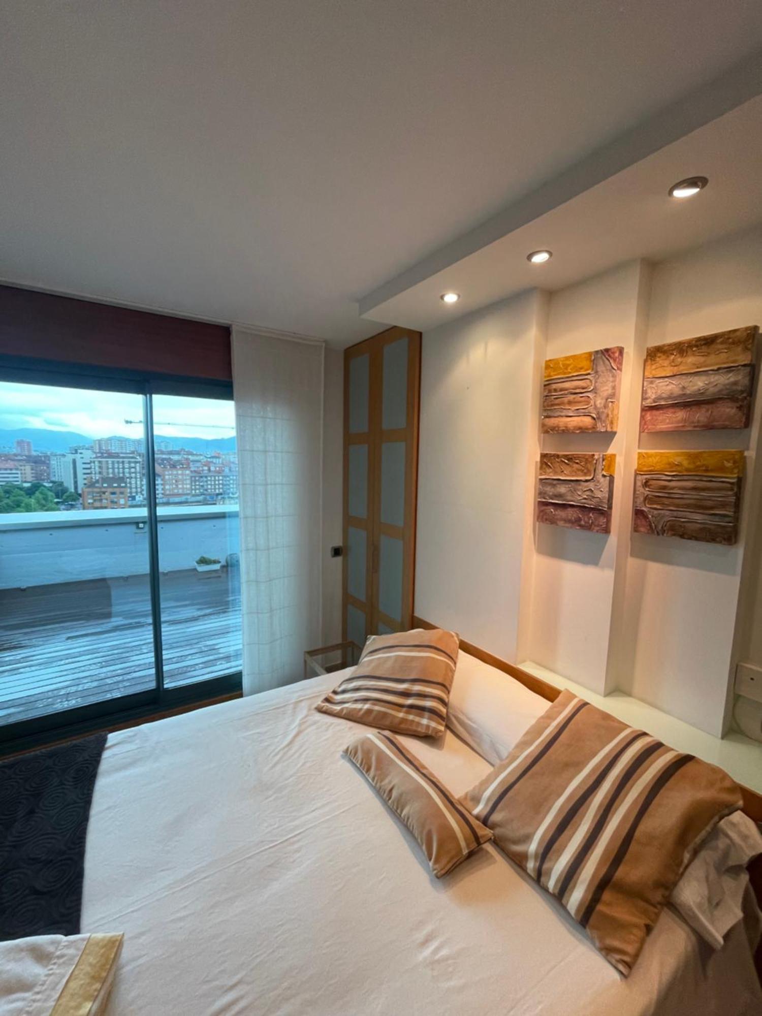 El Atico De La Playa Parking Gratis Apartment Gijon Exterior photo
