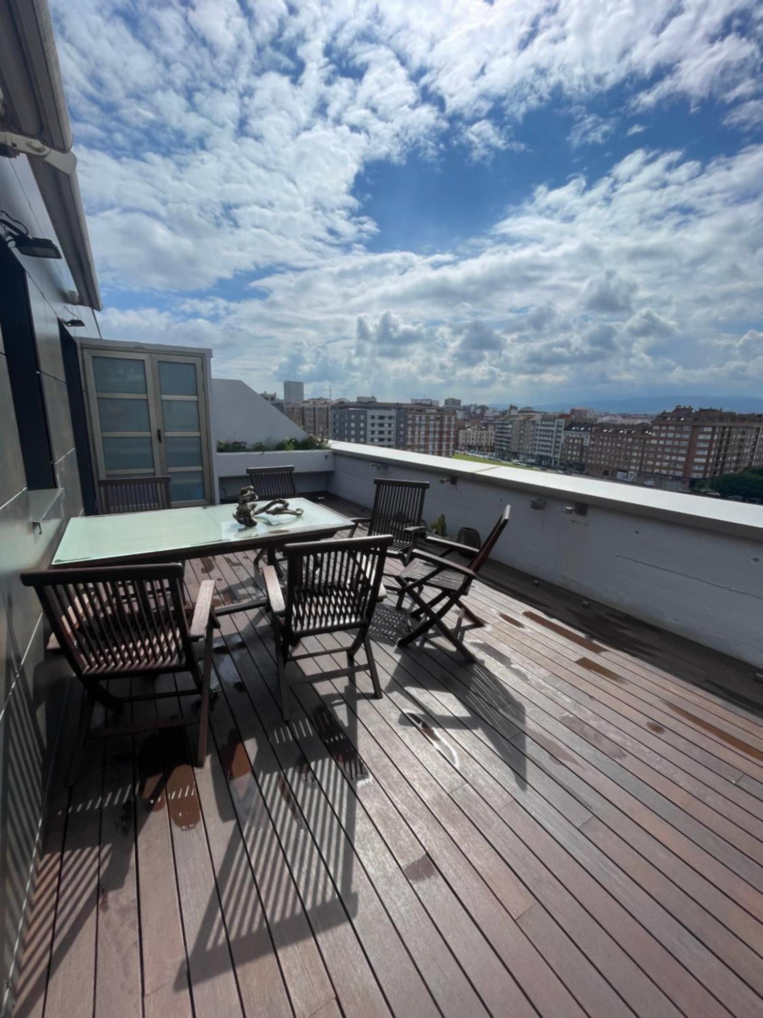 El Atico De La Playa Parking Gratis Apartment Gijon Exterior photo